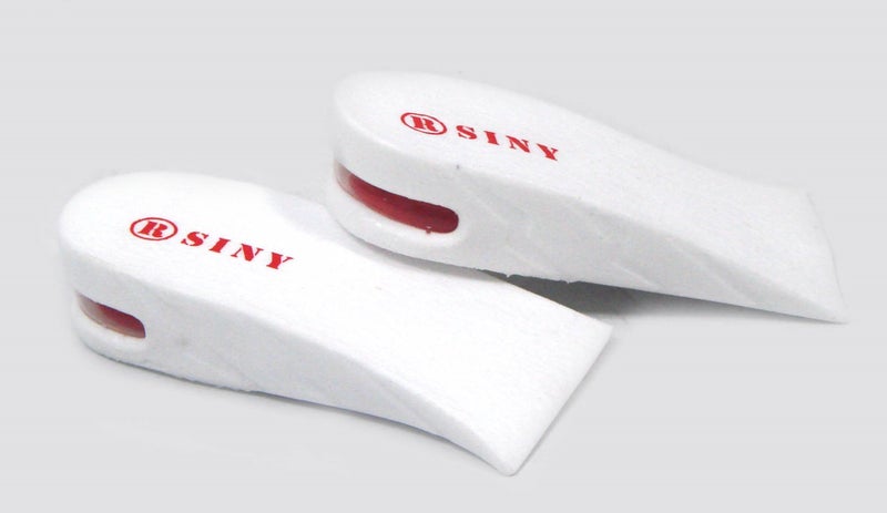 SINY® 1.2 inches Shoe Insoles for Women and Men Height Increase Air Cushion White Lift Kit - Image 2