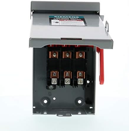 SIEMENS 3P 30A 240V General Duty Safety Switch Indoor Fusible - Image 3