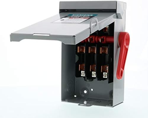 SIEMENS 3P 30A 240V General Duty Safety Switch Indoor Fusible - Image 2