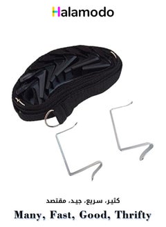 HALAMODO 8-Hook Over Door Hanger, Bag Clothes Hat Umbrella Organizer Holder Rack  - Image 1