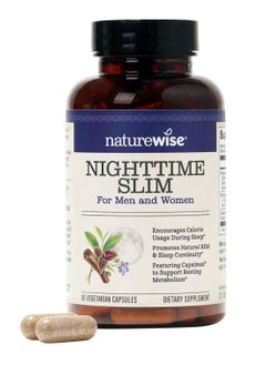 NatureWise Nighttime Slim With Capsimax 1 Month Supply 60 Count  - Image 1