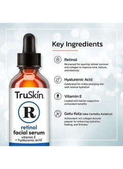 TruSkin Naturals TruSkin Day and Night Serum Duo – Anti Aging Skin Care Sets for Women with Vitamin C Serum & Retinol Serum - Skin Care Made to Brighten Tone and Help Improve Fine Lines, 1 fl oz  - Image 4