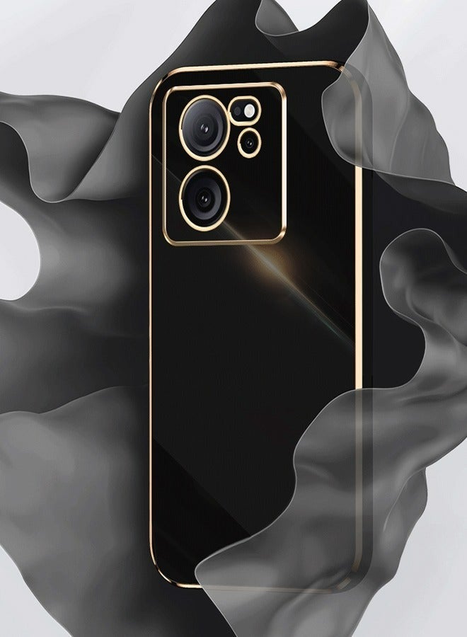 Mobile Phone Case Cover for Xiaomi 13T/13T Pro, Luxury Plating Soft Back Cover, Raised Full Camera Protection - Image 2