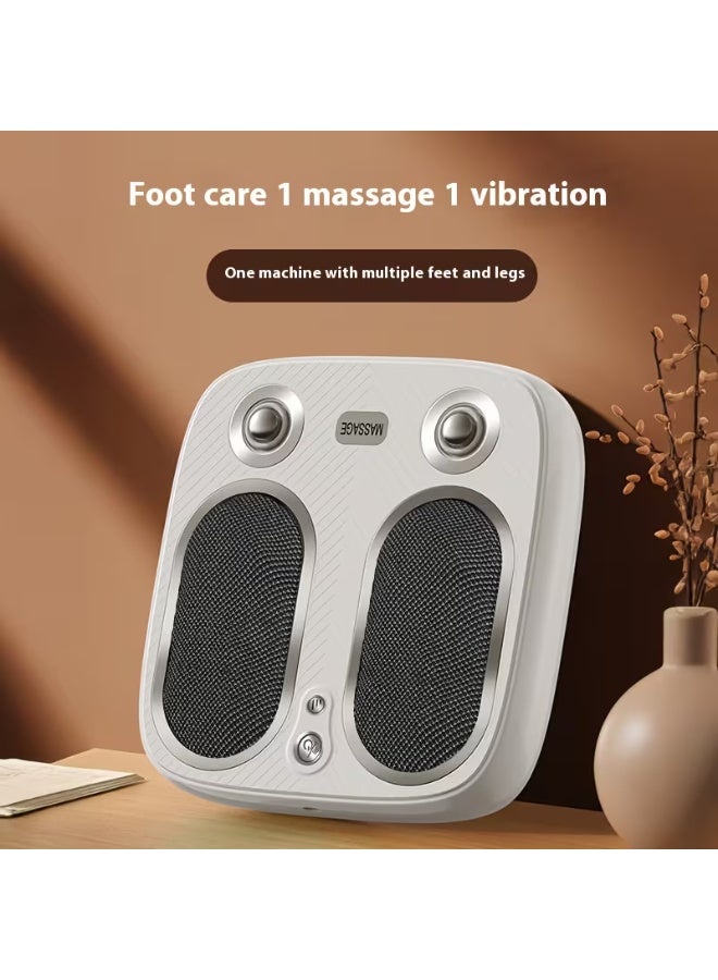 BlueFire Foot Massager Machine with Heat, Kneading & Vibration | Rechargeable Electric Foot and Leg Massager with 6mm Deep Massage Heads, Adjustable Intensity, Low-Noise Compact Design for Home, Office & Relaxation - Image 5