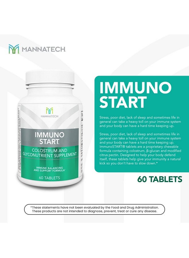Mannatech ImmunoSTART Supplement Supports The Body’s Natural Immune Response 60 Tablets Formulated for Immune Balance and Support - Image 2