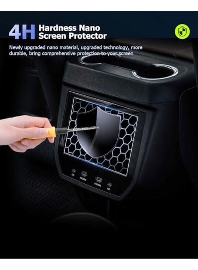 2025 2026 GMC Yukon 8 Inch Nano Screen Protector 2PCS For Rear Climate Control - Image 5