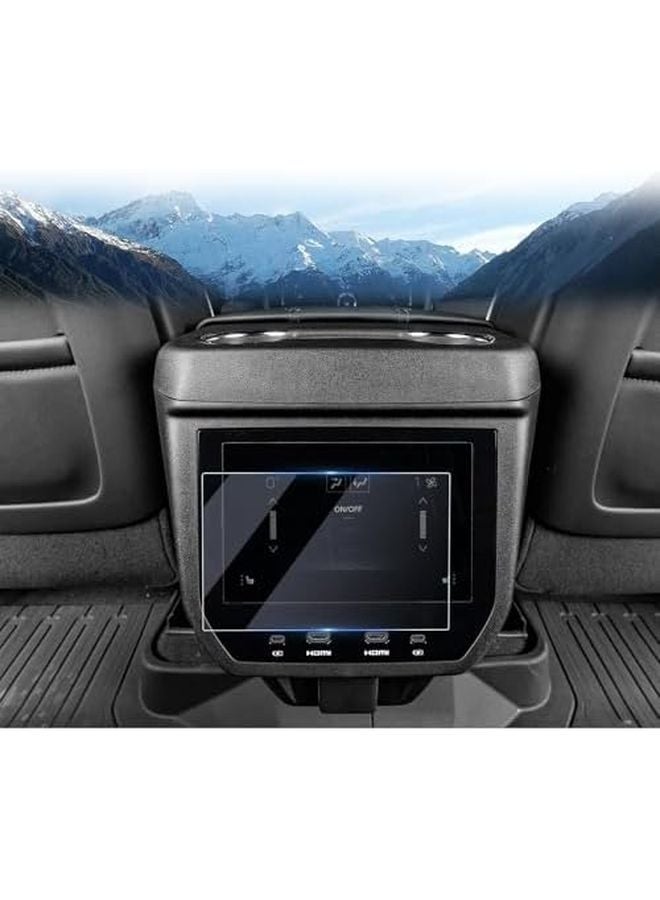 2025 2026 GMC Yukon 8 Inch Nano Screen Protector 2PCS For Rear Climate Control - Image 2