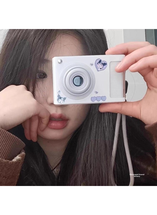 Generic 2025 CCD Digital Camera Campus Camera Card Machine HD Dual Camera Student Advanced Gift-Body Color:Gray [ips Eye Protection Screen + Fill Light + Dual Cameras - Official Standard  - Image 3