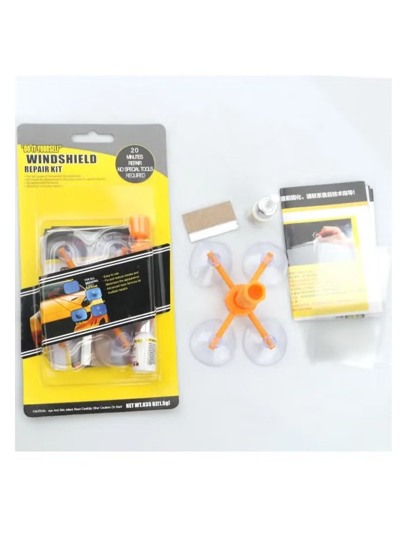 TIGER Windshield Repair Kit – Professional Glass Crack & Chip Repair for Cars, Trucks SUVs – Easy-to-Use DIY Fix for Minor Windshield Damage, Restores Clarity & Prevents Spreading, No Need for Expensive Replacements - Image 5