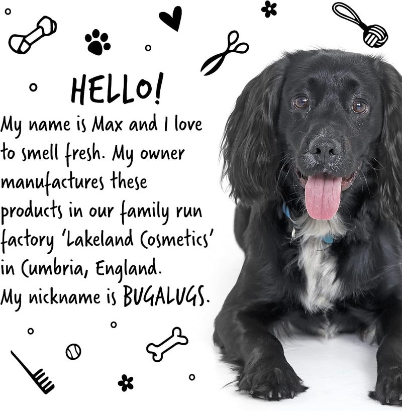 BUGALUGS Dog Shampoo with a Distinctive One in a million Fragrance - Natural dog grooming products for smelly dogs with fragrance, best puppy professional groom shampoo & conditioner (5 Litre) - Image 3