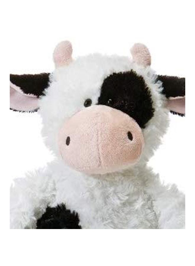 AuroraÂ® Snuggly Tubbie Wubbiesâ„¢ Cow Stuffed Animal - Comforting Companion - Imaginative Play - White 11 Inches - Image 2