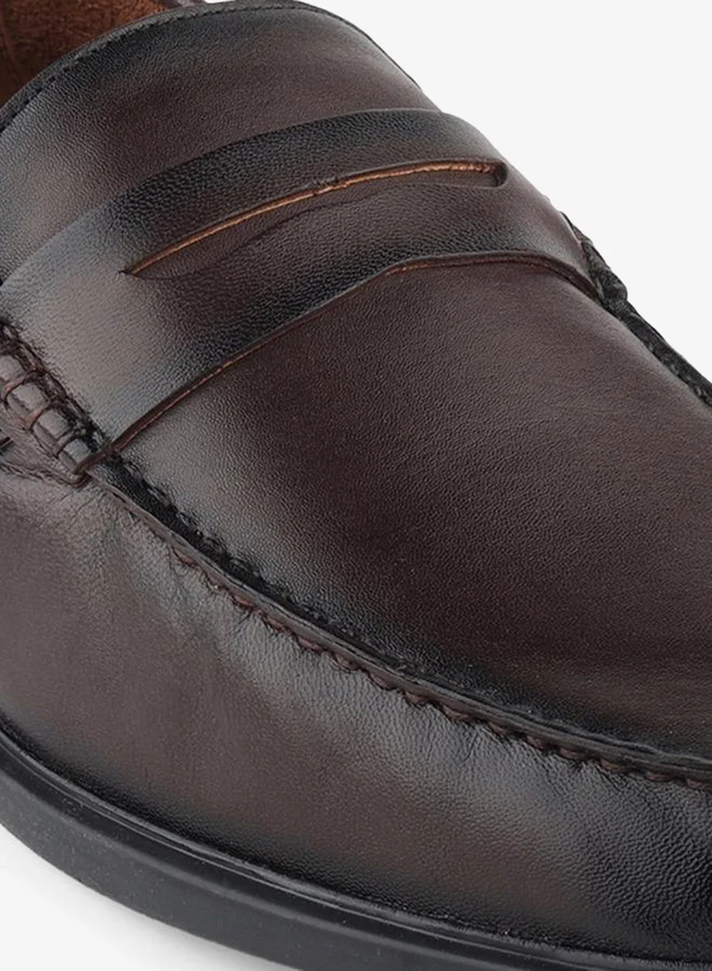 LBL by Shoexpress BROWN Men Slip-On Loafers for Men | Best Price UAE