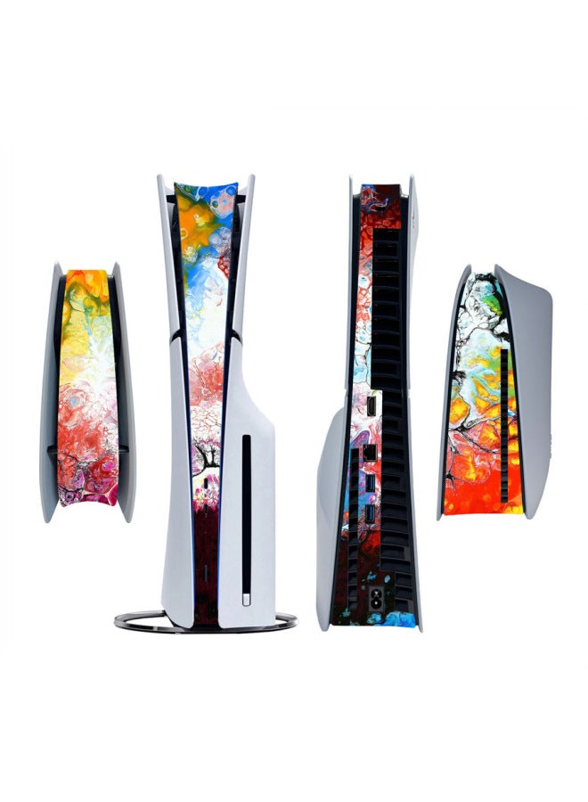 عام ملصق نحيف لجهاز PS5، ملصق متوسط، ملصق المضيف، ملصق الجانب الأوسط، كامل اللون: 137030 - Image 1