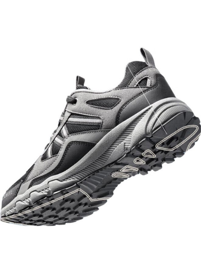 camel [Panlong] Outdoor Hiking Shoes For Men And Women, Cross-Country Running Shoes, Water-Resistant, Non-Slip Trekking Shoes, 5182, Size 44 - Image 2