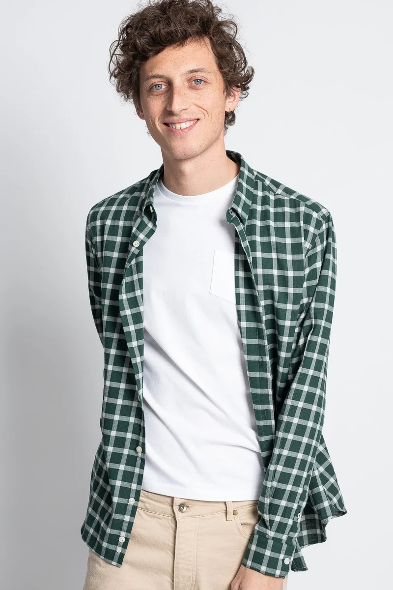 Jaqk Villa Vandusen Green Shirt