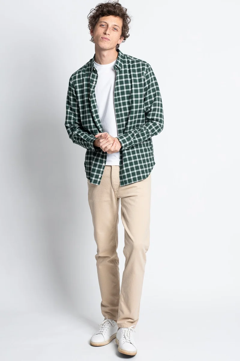 Jaqk Villa Vandusen Green Shirt