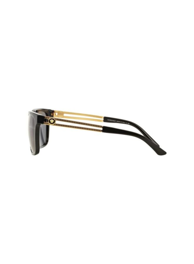 VERSACE Men Square Sunglasses - Lens Size: 58 mm - Image 3