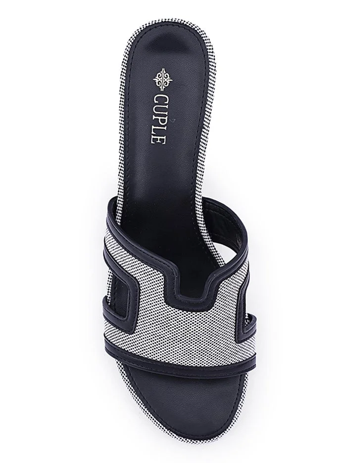 Cuple  Elegant heel slippers designed for a chic look. for Women | Best Price UAE