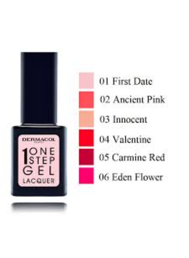 Dermacol One Step Gel Lacquer 02 Ancient Pink 11ml - Image 2