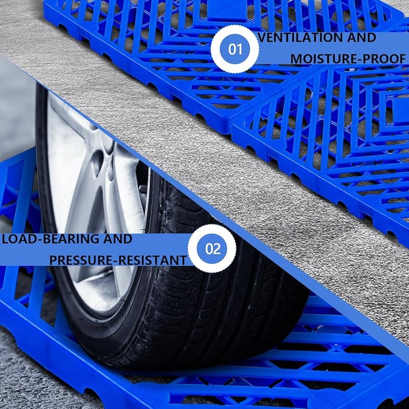 Thickened Plastic Pallet 60x40cm Moisture Proof Lightweight Floor Storage Pads - Image 3