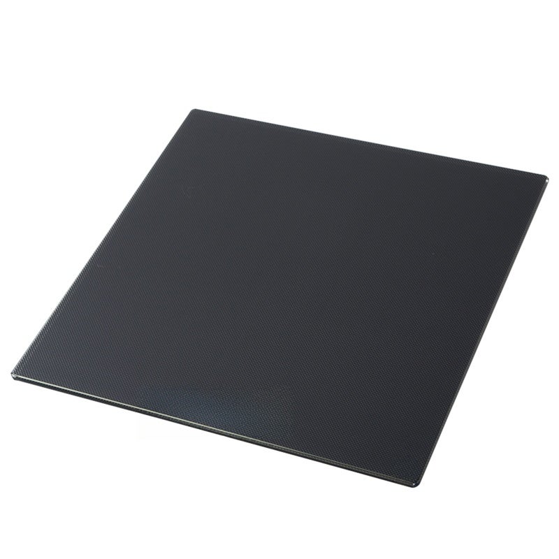 Glass Build Surface 235x235x3mm Carbon-Silicone Glass Plate for Strong Adhesion - Super Flat Easy Release Heatbed Platform for CR-10 PETG PLA ABS 3D Printers - Image 1