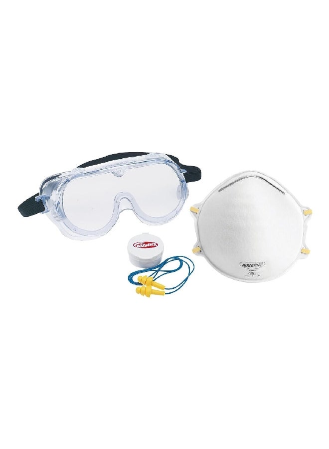 3M 3-Piece Protection Project Safety Kit Multicolour 23 x 21 x 7 cm PROJECTH1-DC