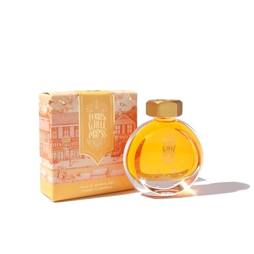 Ferris Wheel Press Ink Everyday Ink Collection Main St Marmalade Pale Orange 38ml Fountain Pen Ink Bottle - Image 1