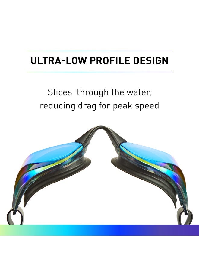 فينيز نظارة السباقات Mach 1 – لون بلو كوبالت (Blue Cobalt) - معتمدة من FINA – الاتحاد العالمي للسباحة World Aquatics - Image 3