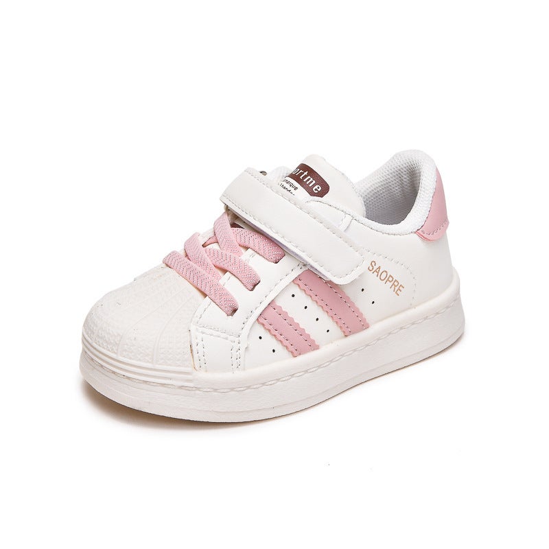 Mesh Sneakers Lightweight Flexible Sole Walking Shoes For Kids Indoor And Outdoor Activities - Image 1