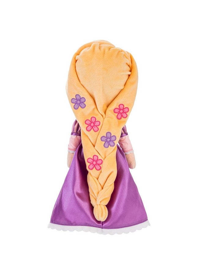 Disney store دميه أميرة من متجر ديزني الرسمي، رابونزل من فيلم تانجلد، بحجم متوسط 14 بوصة، ناعمة ومخملية مع ميزات مطرزة، ألعاب أميرات للبنات، دمى ديزني، حيوانات محشوة للبنات - Image 4