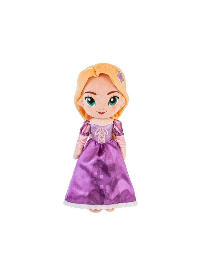 Disney store دميه أميرة من متجر ديزني الرسمي، رابونزل من فيلم تانجلد، بحجم متوسط 14 بوصة، ناعمة ومخملية مع ميزات مطرزة، ألعاب أميرات للبنات، دمى ديزني، حيوانات محشوة للبنات - Image 1