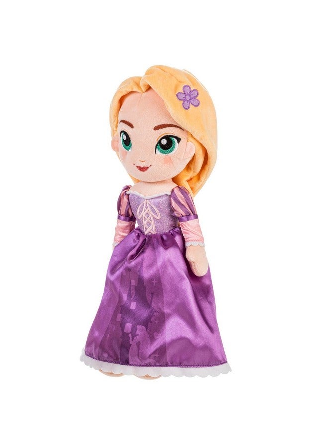 Disney store دميه أميرة من متجر ديزني الرسمي، رابونزل من فيلم تانجلد، بحجم متوسط 14 بوصة، ناعمة ومخملية مع ميزات مطرزة، ألعاب أميرات للبنات، دمى ديزني، حيوانات محشوة للبنات - Image 3