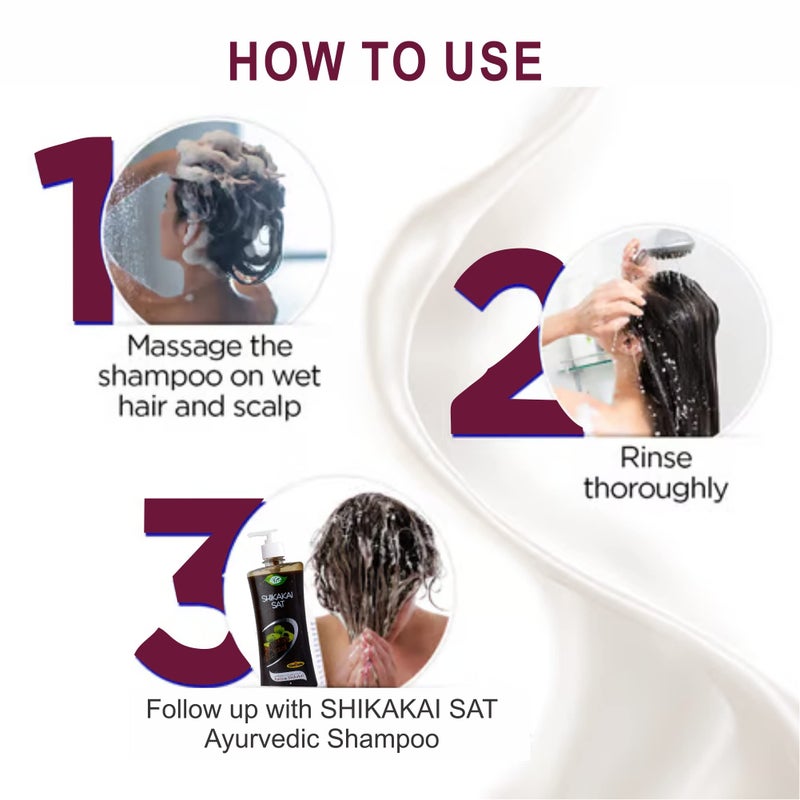 Meghdoot Ayurvedic Herbal Sunscreen lotion for Sunburn Protection and Herbal Shikakai Shampoo For Hair Growth, Hair Fall Control, Dandruff Control,Head Lice Treatment, 500ml Each (Pack of 2) - Image 4