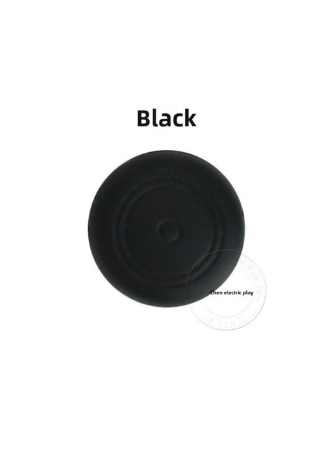 Switch Handle Rocker Cap Ring Silicone Cap NS JOY-CON Animal Mushroom Head Key Cap-Product Color:Black