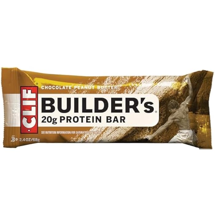 Clif Bar Clif, Bar Builders Chocolate Peanut Butter, 2.4 Ounce