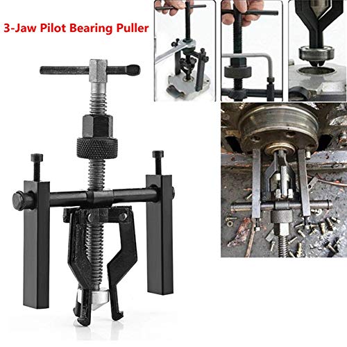 Ejoyous أداة سحب المحامل ذات 3 فكوك، أداة إزالة المحامل الداخلية من الفولاذ الكربوني الثقيل للسيارات والدراجات النارية - Image 2