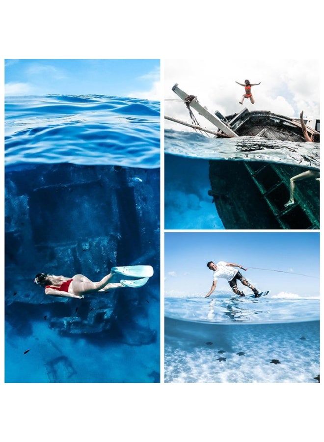 Waterproof Action Camera Cover Kit Underwater Photography Case with Face Protection Diving Fish Eye Dial for Gopro HERO9 Camera - Image 5