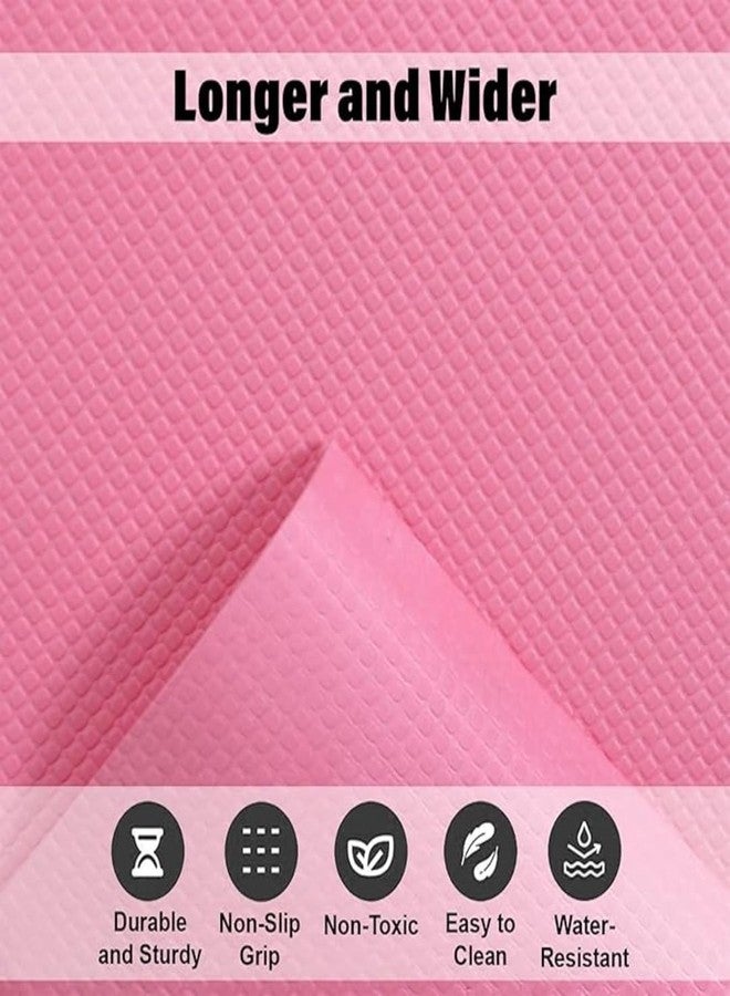 PAPERI Yoga mat for Women & Men EVA Material 6mm Anti-Slip Yoga Mat with Strap for Gym Workout|Exercise Mat For Home Gym|Yoga Mat For Gym Workout and Yoga Exercise (Red) - Image 4