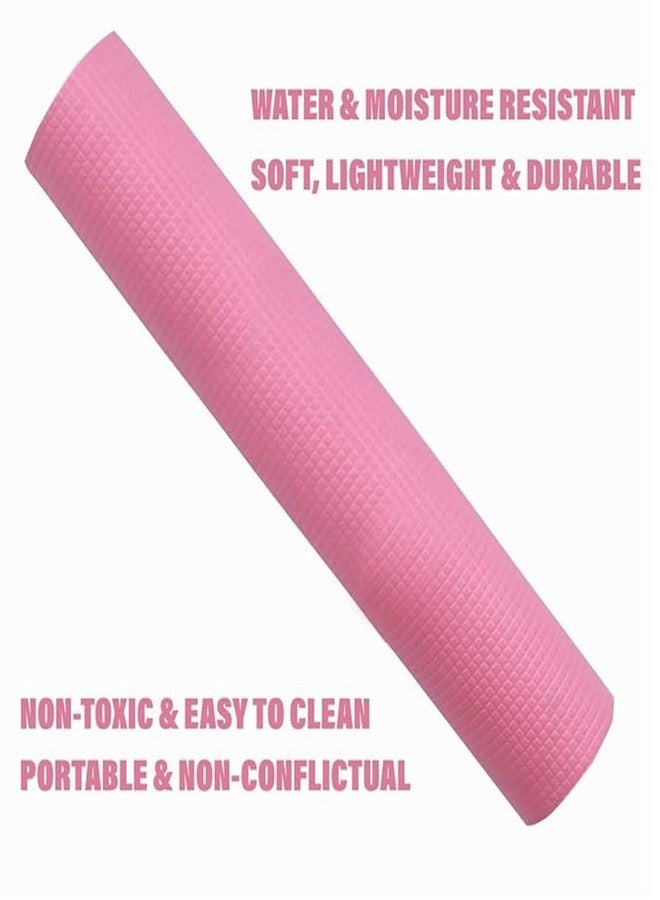 PAPERI Yoga mat for Women & Men EVA Material 6mm Anti-Slip Yoga Mat with Strap for Gym Workout|Exercise Mat For Home Gym|Yoga Mat For Gym Workout and Yoga Exercise (Red) - Image 3
