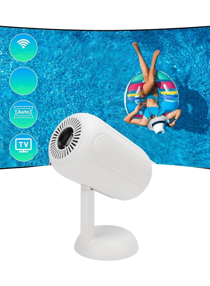 أداك جهاز عرض ذكي Adak يعمل بنظام Android 11، بدقة 6K 1080P، وواي فاي ثنائي النطاق، وبلوتوث 5.3، وشاشة مقاس 30-300 بوصة، مع حامل تلسكوبي (أحدث طراز) - Image 3