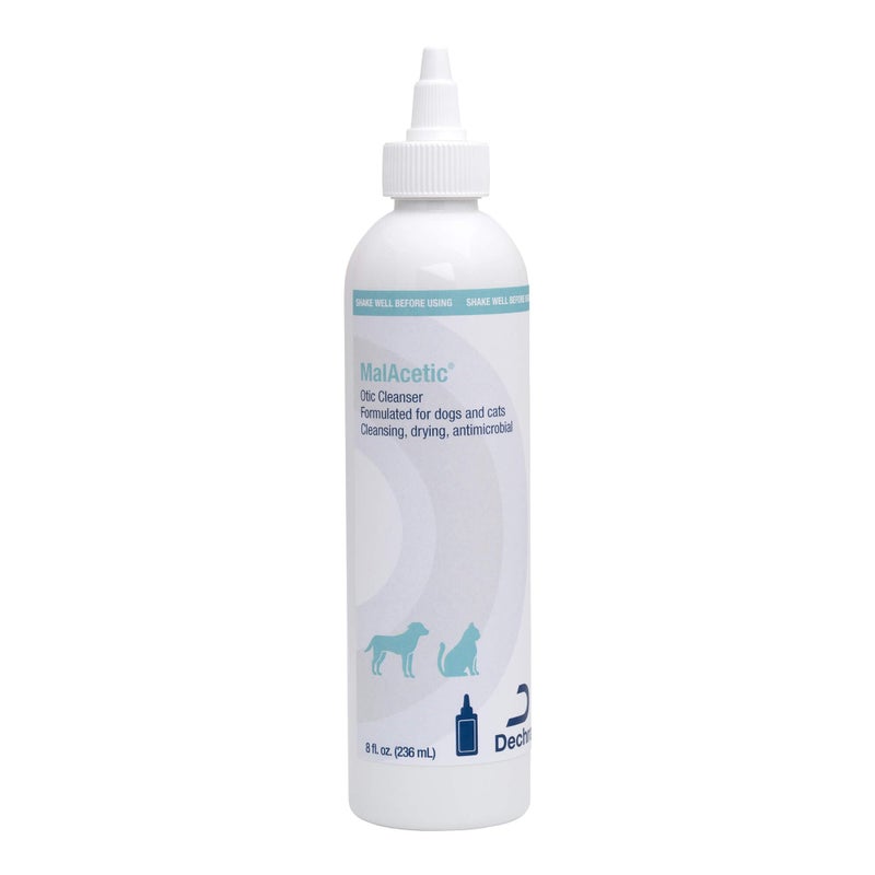 Dechra Malacetic Otic Cleanser for Dogs and Cats, 8 fl oz