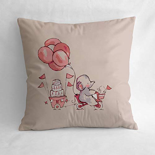 The Purple Tree Soft Cotton Linen Cushions for Kids and Baby (16x16 inch) -1 pc, Baby Cushion, Kids Cushion PC00004 - Image 5