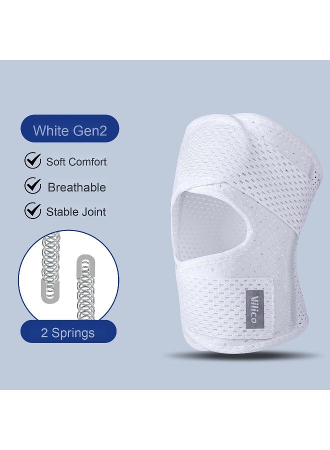 NIBEMINENT Anti-Slip Half Moon Shape Sports Knee Brace