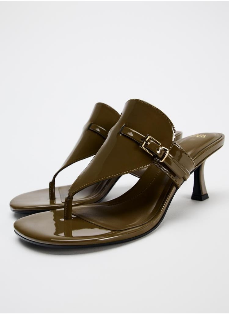 Zara High heel sandals with buckle  - Image 2