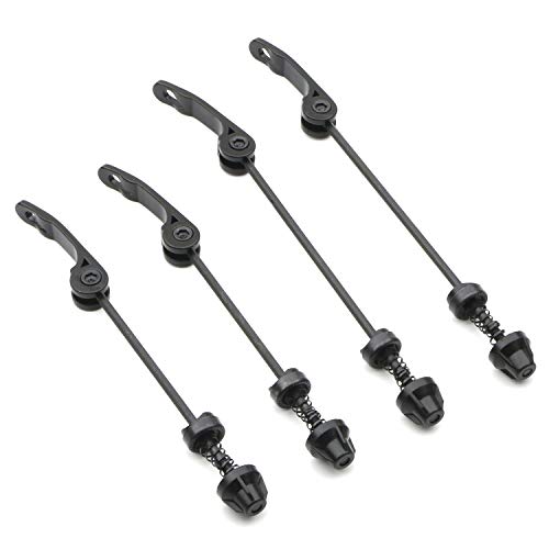 Rowiz 2 Pair Quick Release Bicycle Skewer, Road Mountain Bike Front and Rear Axle Hollow Shaft Set - Image 1