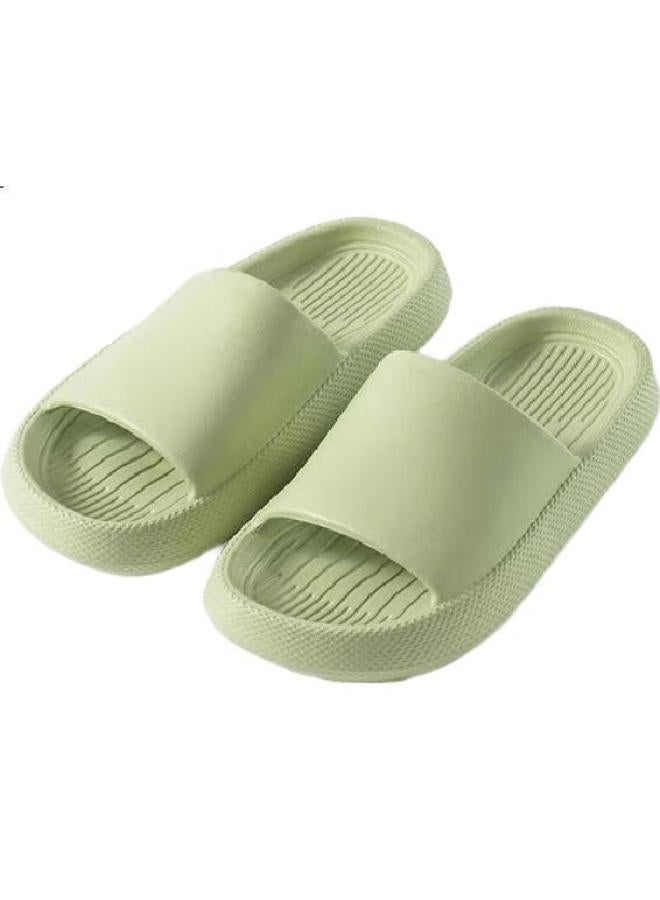 Iqgd Slippers For Men And Women, Outdoor Wear, Non-Slip, For Bathroom, Shower, Indoor Home Use, E3002, Ginger Yellow, Size 40-41 - Image 1