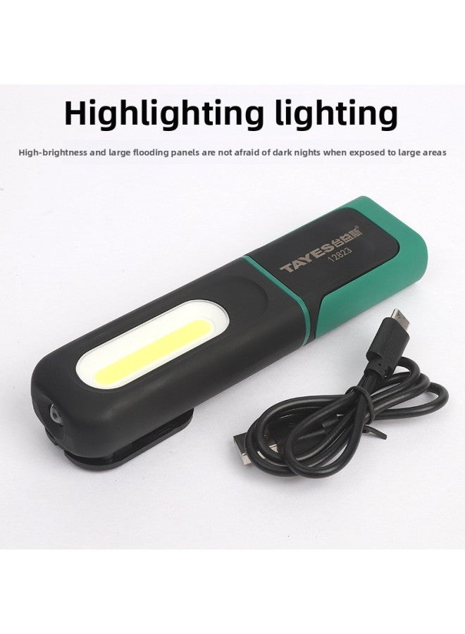 LED Work Light Auto Repair Light Super Bright Light Industrial Rechargeable Electric Flashlight With Strong Magnet Portable-Power:Convenient High-quality Led Work Light  - Image 4
