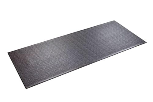 SuperMats Heavy Duty Equipment Mat 30GS for Treadmills Ellipticals Rowing Machines Recumbent Bikes and Exercise Equipment 25Feet x 6Feet 30 in x 72 in 762 cm x 18288 cm Black