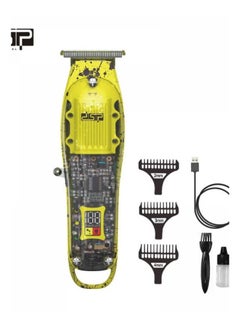 DSP Transparent Professional Adjustable Blade Clipper Set Multicolor