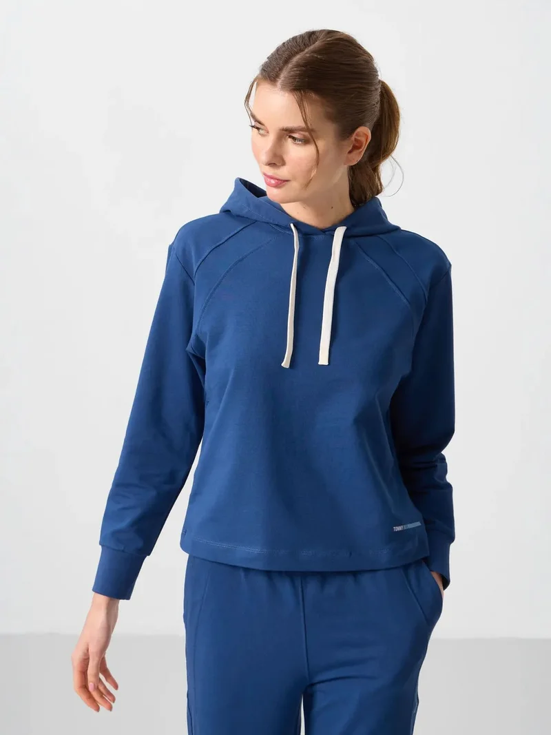 تومي لايف TOMMY Oversized Hooded Sweatshirt And Pants Set